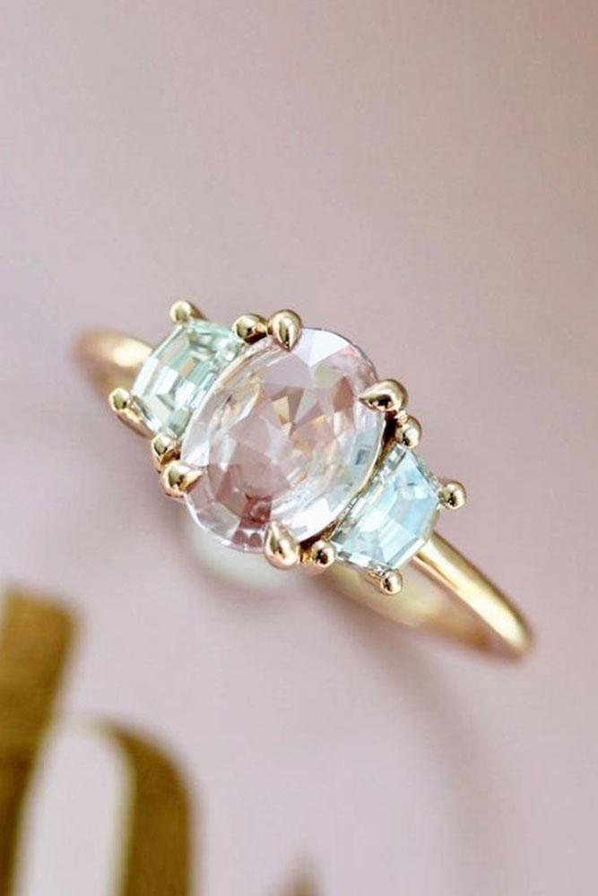 sapphire engagement rings three stone engagement rings diamond engagement rings rose gold engagement rings