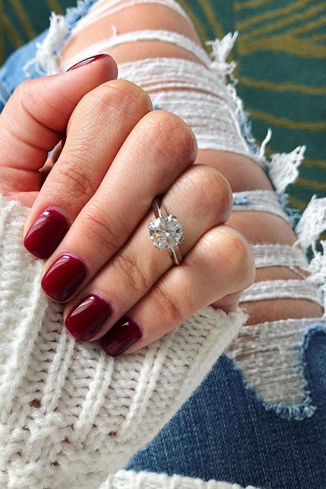 Simple Engagement Rings For Girls Who Love Classic Oh So Perfect