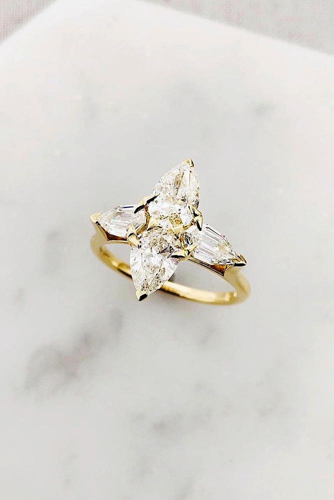 best engagement rings rose gold engagement rings marquise cut engagement rings