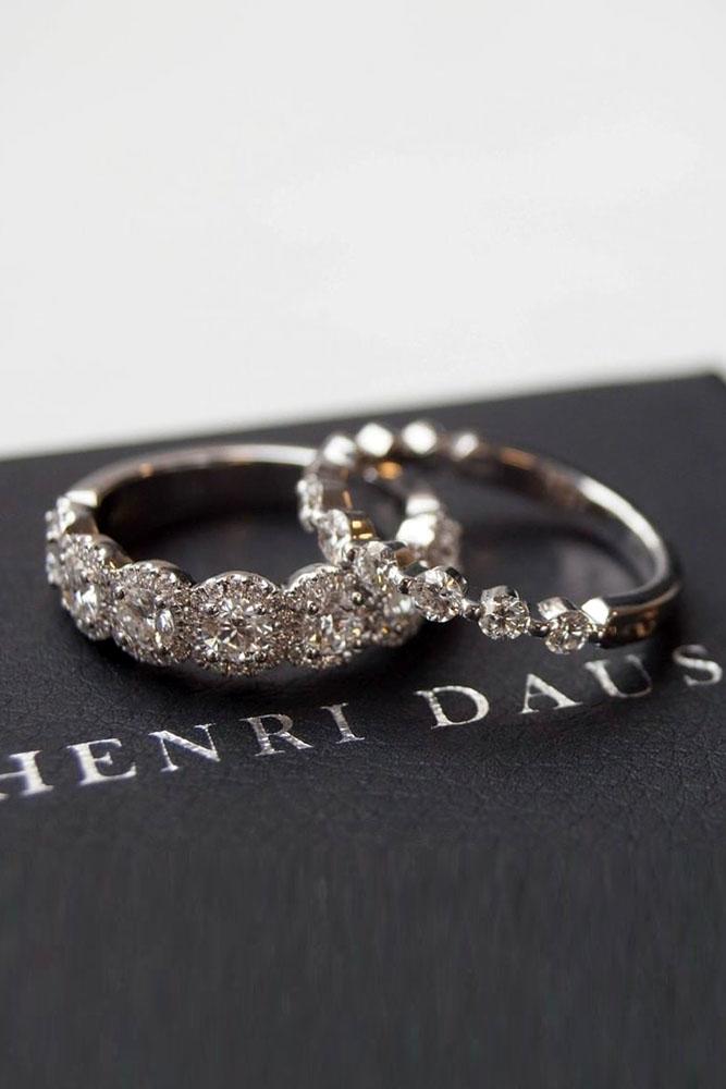 diamond wedding rings white gold engagement rings white gold wedding bands stackable bands