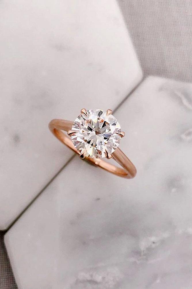 solitaire engagement rings round diamond engagement rings simple engagement rings