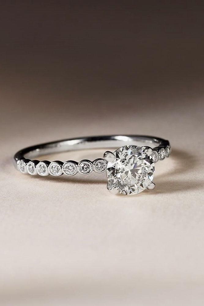 solitaire engagement rings round diamond engagement rings simple engagement rings