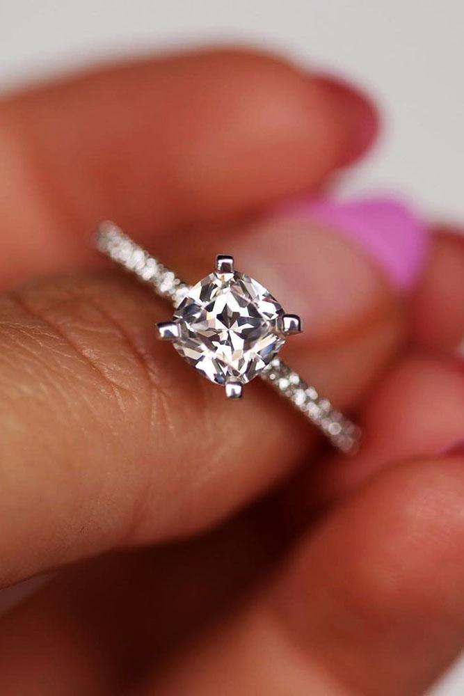 best rings 2019 simple engagement rings cushion cut engagement rings white gold rings