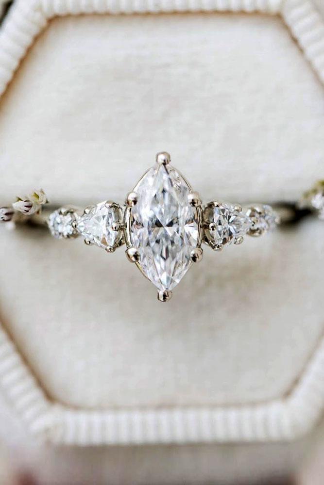 best rings 2019 white gold engagement rings marquise cut engagement rings unique engagement rings
