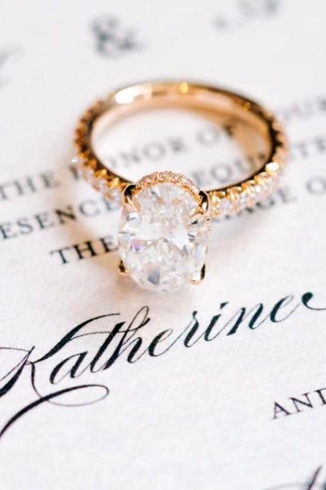 oval engagement rings diamond engagement rings rose gold engagement rings simple rings