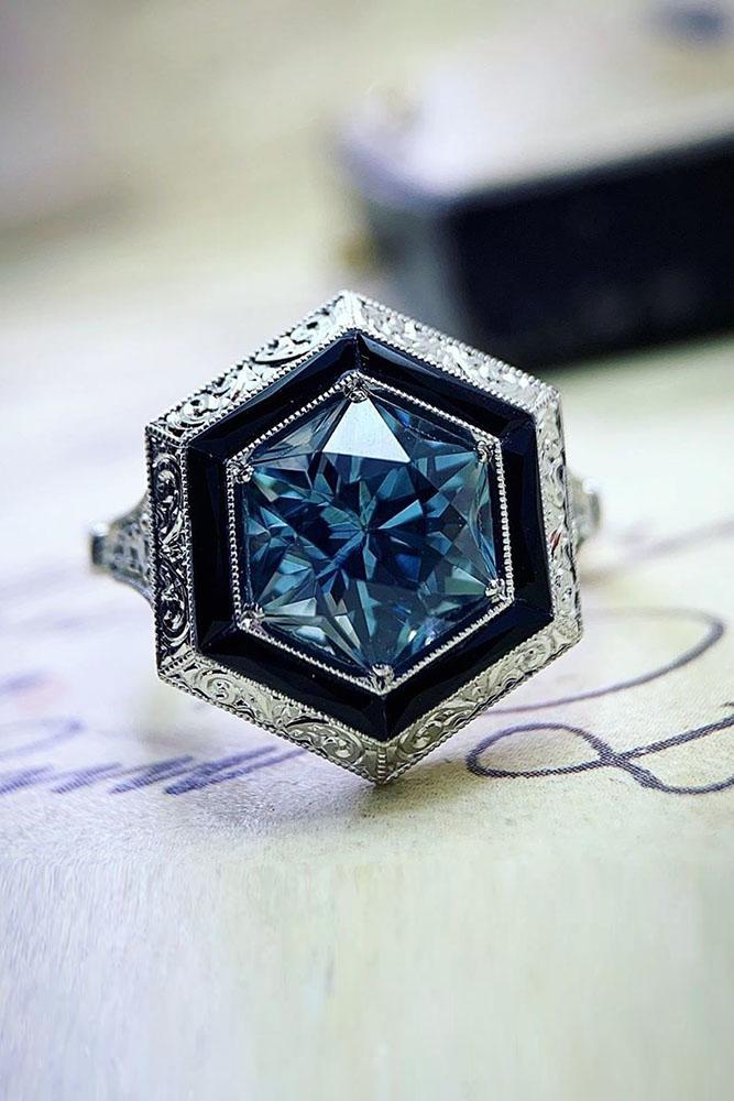 vintage engagement rings white gold engagement rings unique engagement rings sapphire rings
