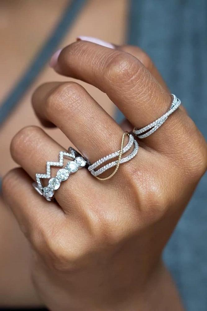 bridal sets unique wedding bands wedding rings white gold wedding bands eternity wedding bands