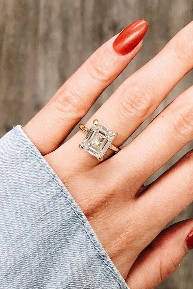 diamond engagement rings rose gold engagement rings princess cut engagement rings