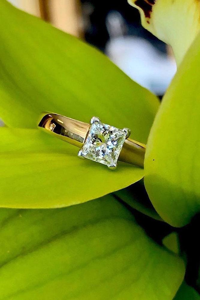 diamond engagement rings rose gold engagement rings princess cut engagement rings
