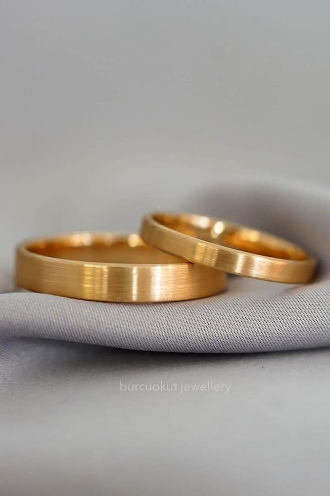 matching wedding bands rose gold wedding rings bridal sets classic wedding bands