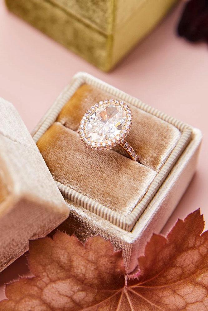 oval engagement rings rose gold engagement rings halo engagement rings best rings