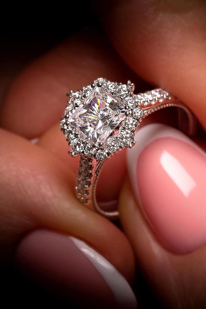 verragio engagement rings cathedral engagement rings white gold rings platinum rings floral rings