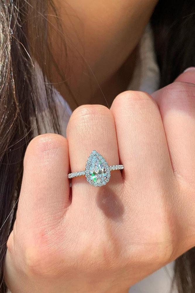 white gold engagement rings pear shaped engagement rings beautiful engagement rings