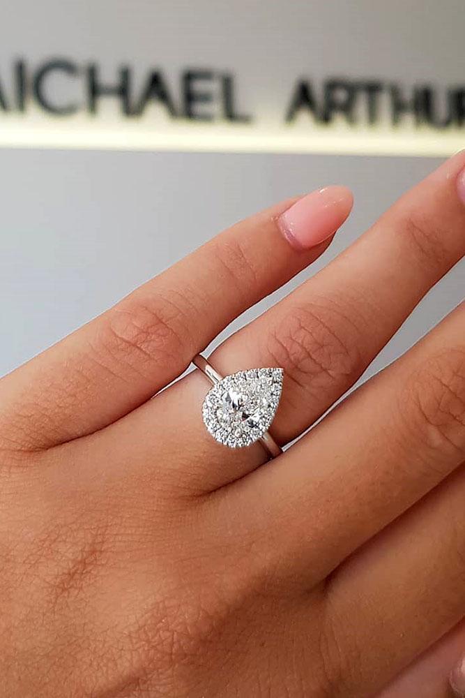 white gold engagement rings pear shaped engagement rings beautiful engagement rings