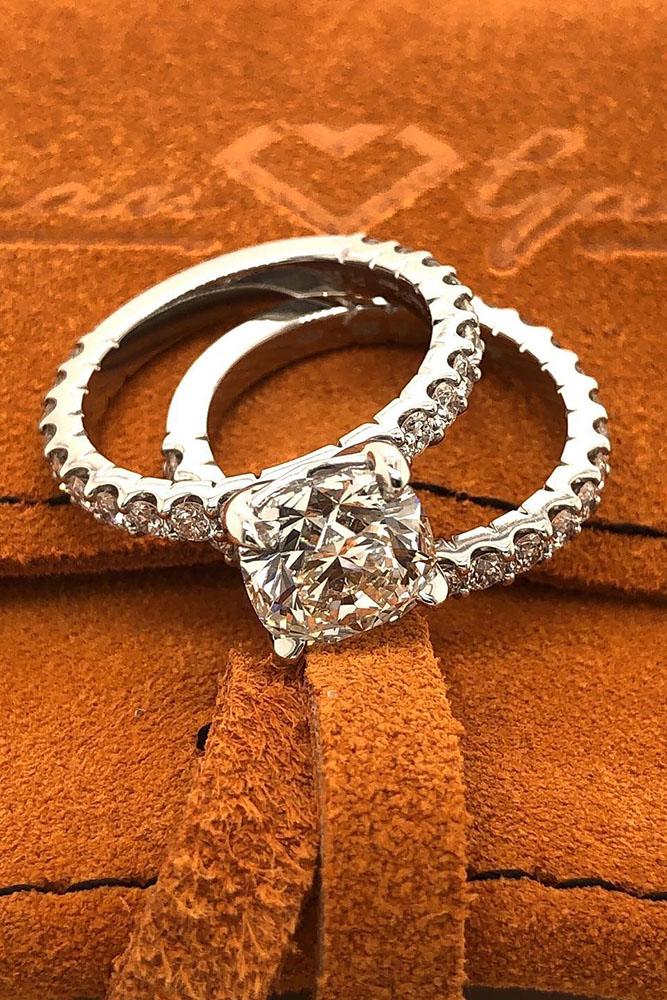 white gold engagement rings round cut engagement rings diamond engagement rings