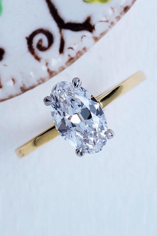 diamond engagement rings oval cut engagement rings rose gold engagement rings