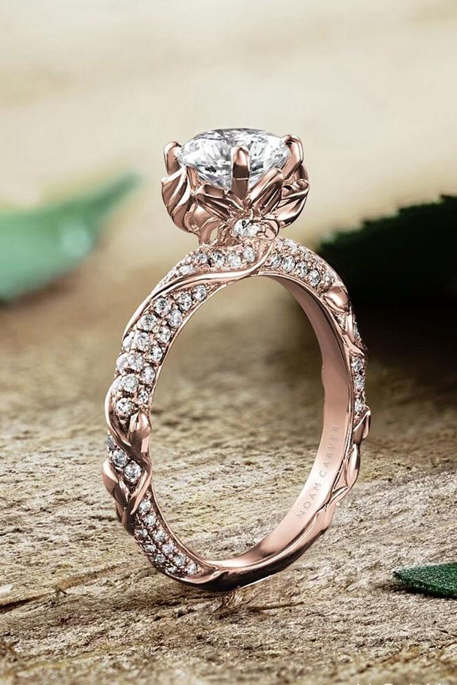 Rose Gold Diamond Ring