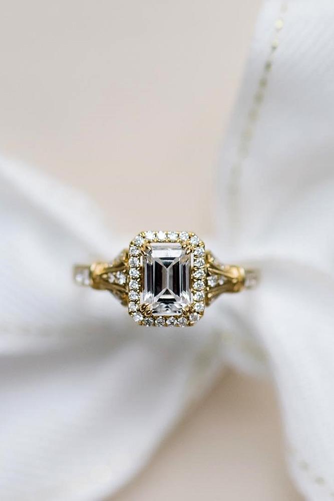 unique engagement rings yellow gold engagement rings beautiful engagement rings