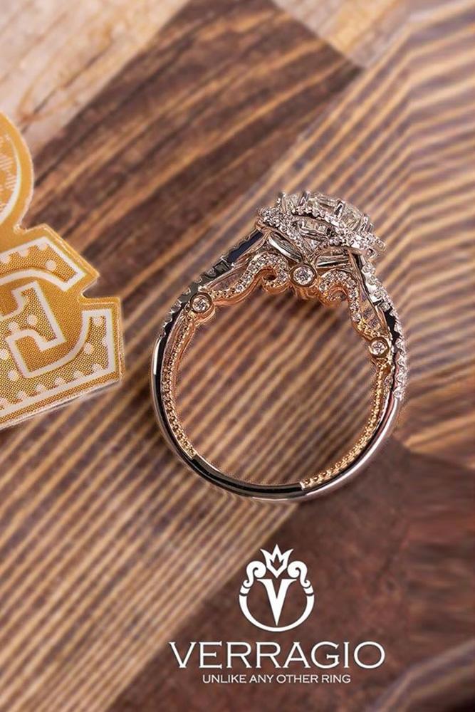 verragio engagement rings round cut diamond ring unique ring