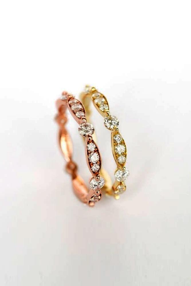 18 Best Stackable Wedding Rings Set - More Rings More Shine