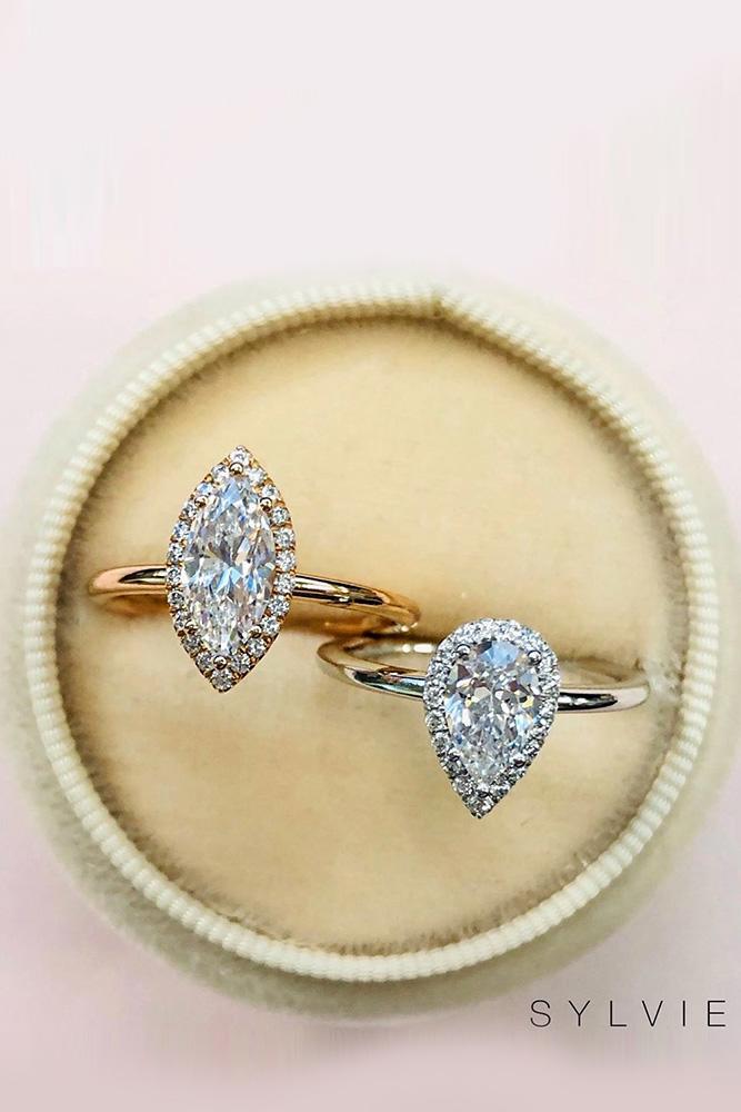 diamond engagement rings marquise cut engagement rings pear shaped engagement rings