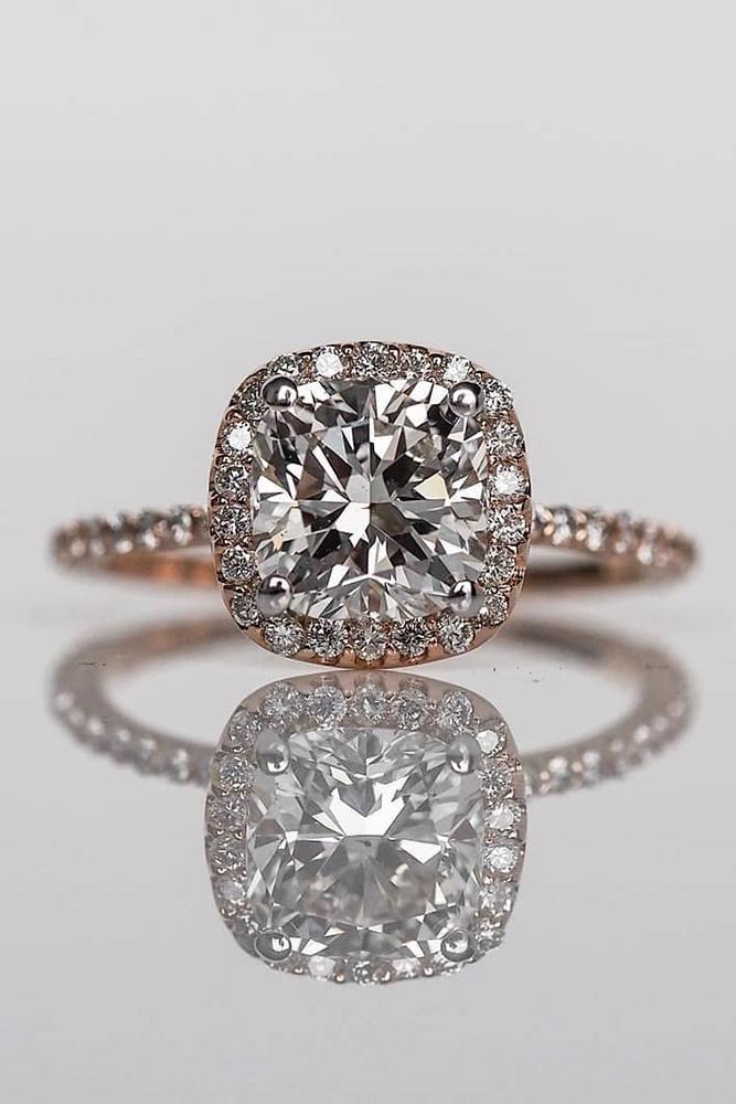 diamond engagement rings white gold engagement rings halo engagement rings cushion cut engagement rings