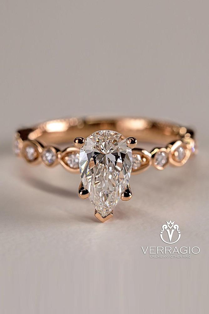 pear shaped engagement rings white gold engagement rings unique engagement rings