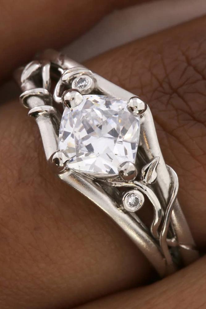 unique engagement rings white gold engagement rings floral engagement rings best rings