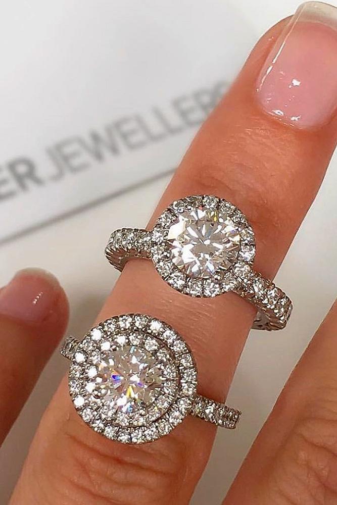 white gold engagement rings halo engagement rings diamond engagement rings