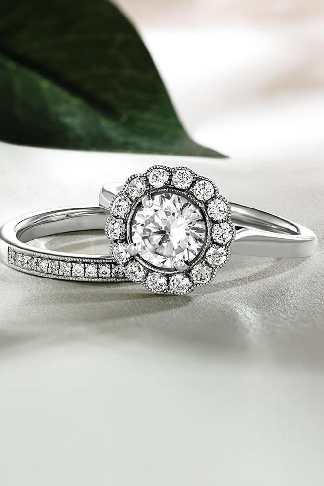 white gold engagement rings halo engagement rings diamond engagement rings