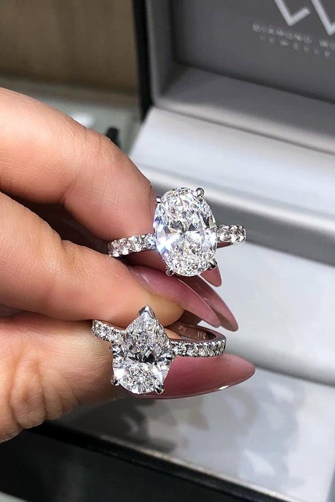 white gold engagement rings solitaire engagement rings diamond engagement rings