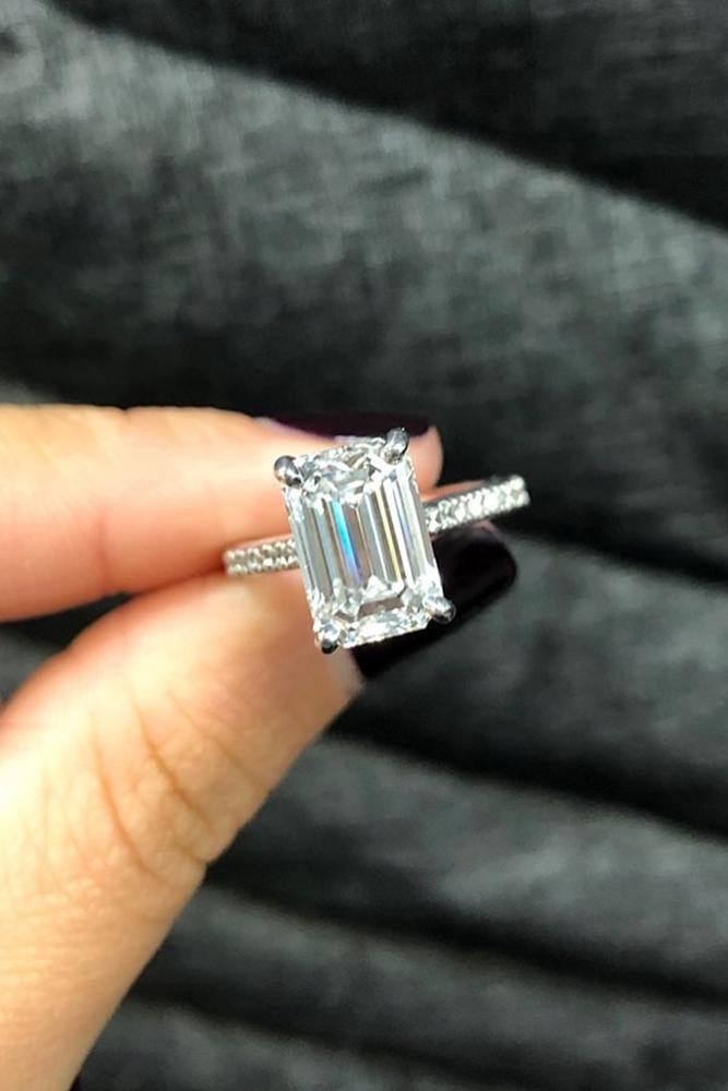 emerald engagement rings white gold engagement rings simple engagement rings solitaire engagement rings