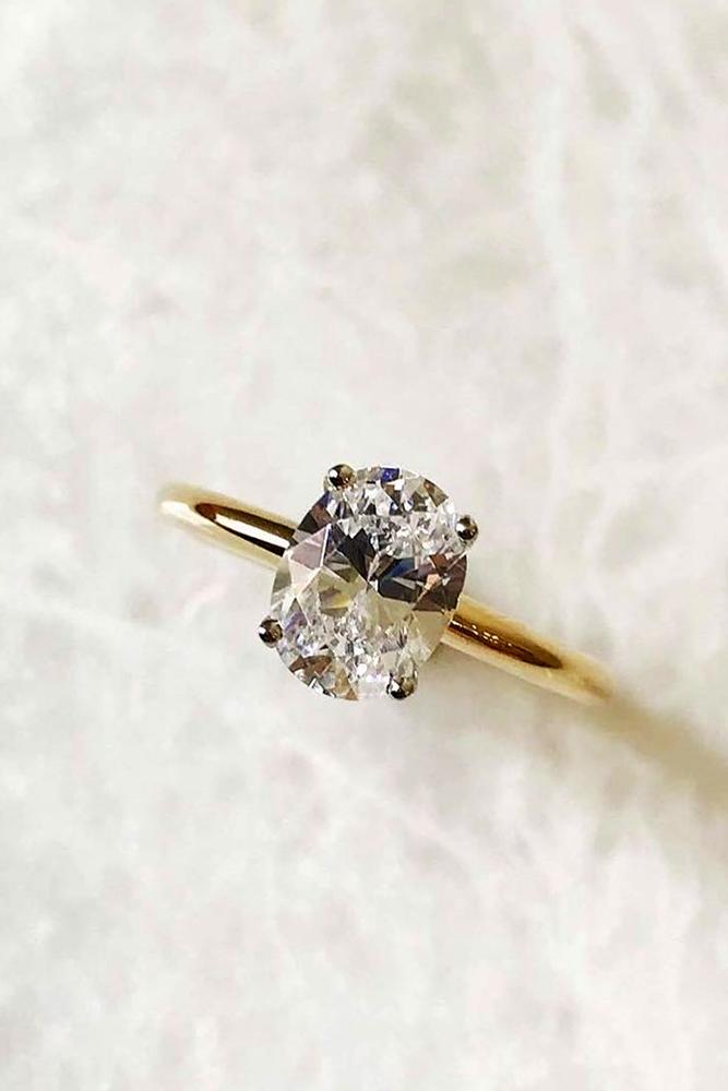 oval engagement rings rose gold engagement rings solitaire engagement rings diamond engagement rings