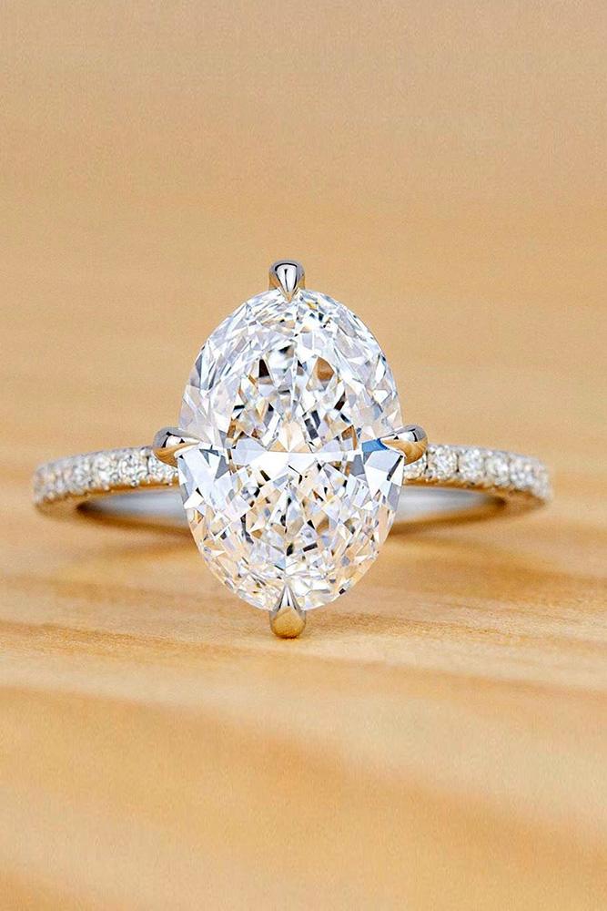 oval engagement rings white gold engagement rings solitaire engagement rings