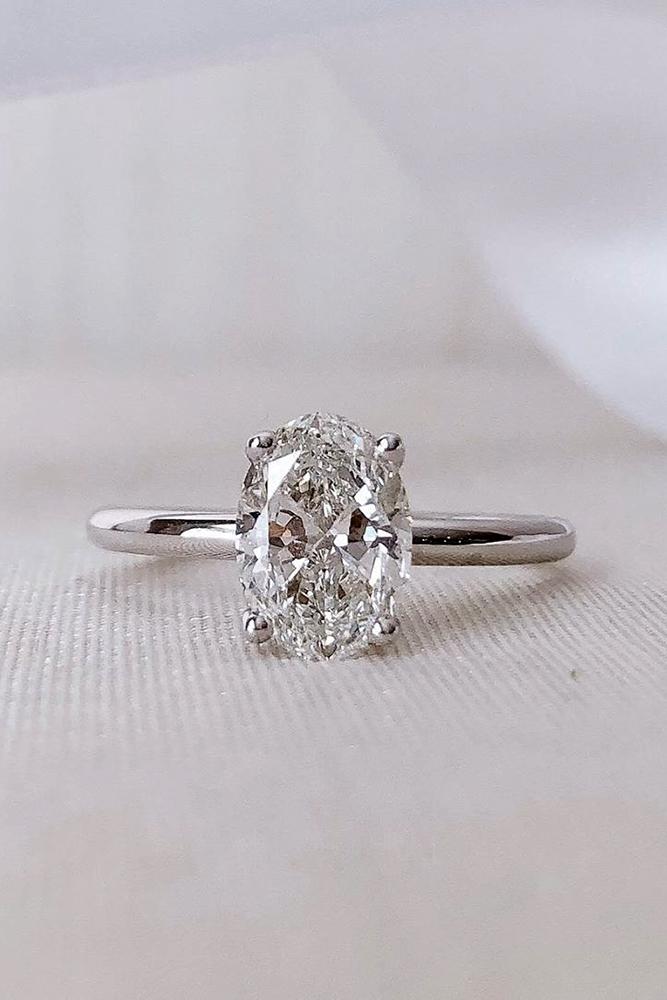 oval engagement rings white gold engagement rings solitaire engagement rings diamond engagement rings