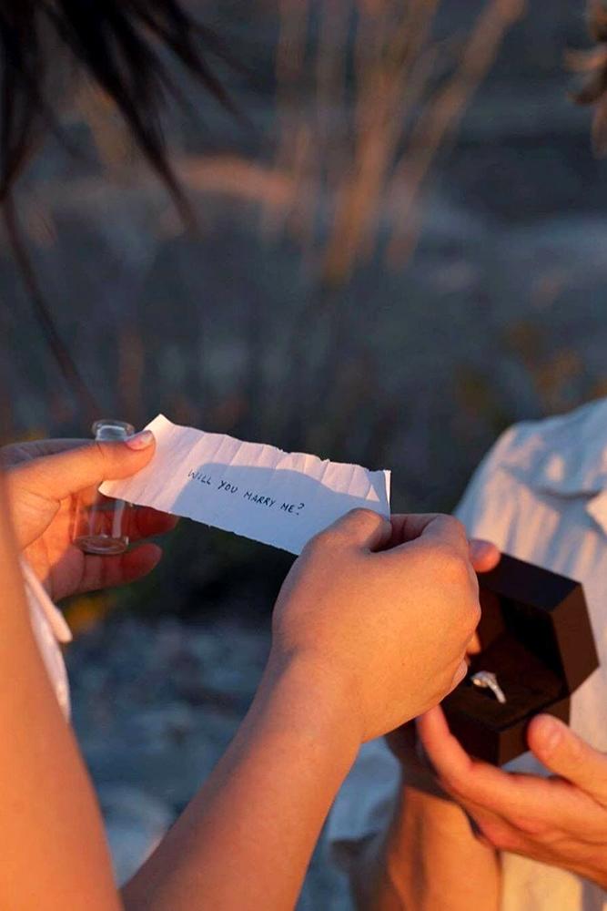 cheap proposal ideas best proposals marriage proposal treasure in bottle