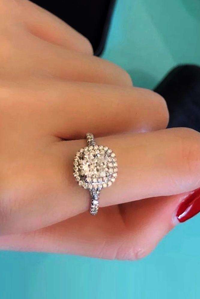 tiffany engagement rings white gold engagement rings halo engagement rings
