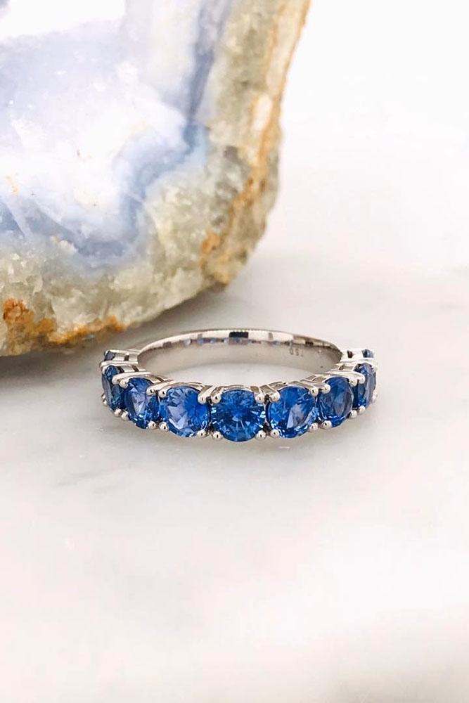 sapphire engagement rings white gold engagement rings wedding band