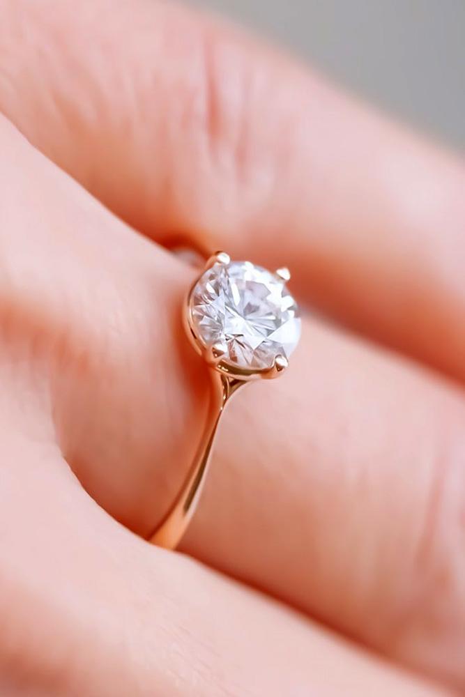 21 Perfect Solitaire Engagement Rings For Women | Oh So Perfect Proposal