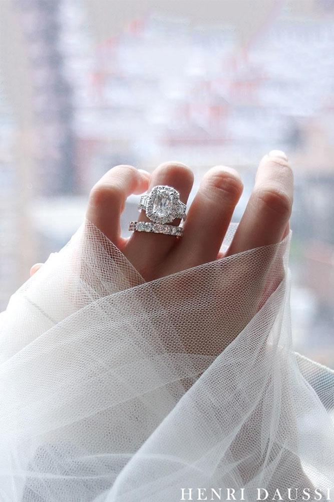 white gold engagement rings halo wedding rings
