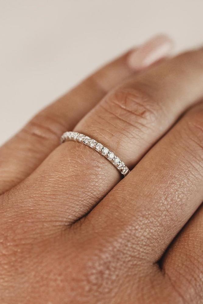 bridal sets unique wedding rings white gold wedding bands eternity diamond