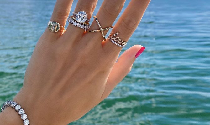 how to mix and match jewelry rings bands gold ringconcierge