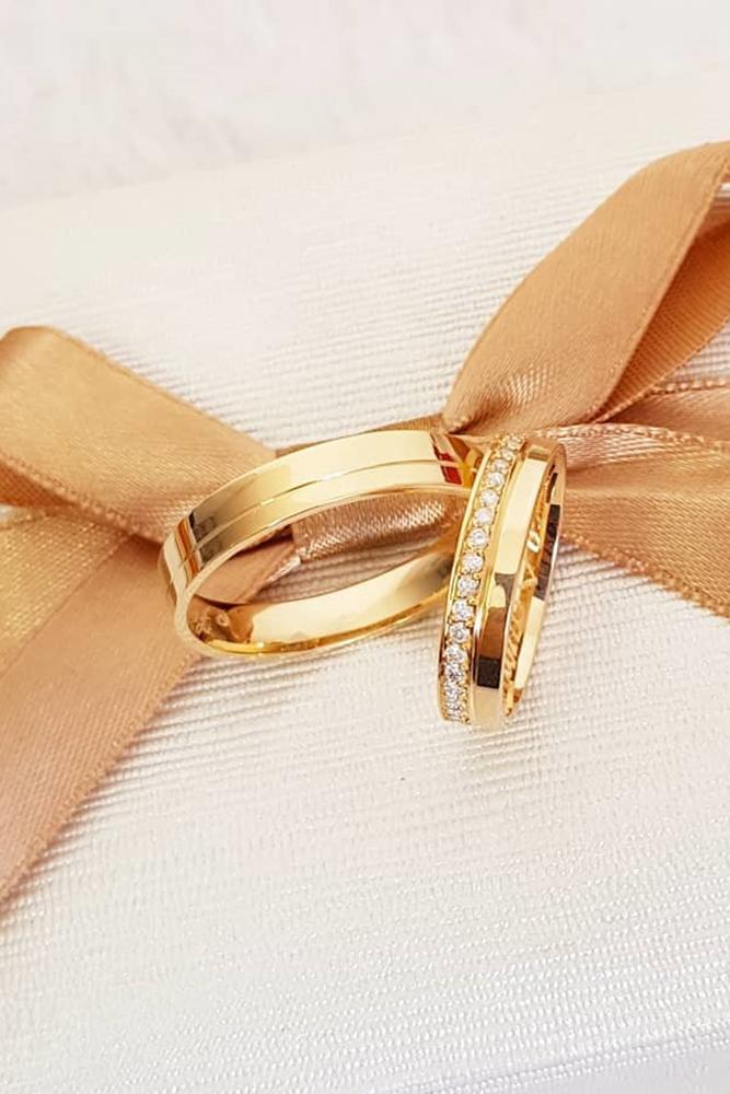 rose gold engagement rings classic wedding bands wedding rings