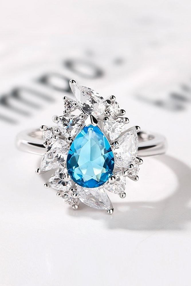 27 Unique Engagement Rings That Will Make Her Happy | Oh So Perfect ...