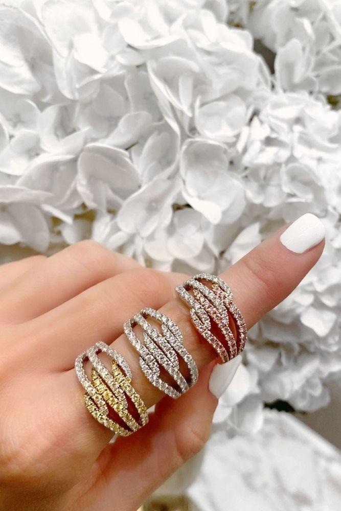 unique wedding rings diamond bands1