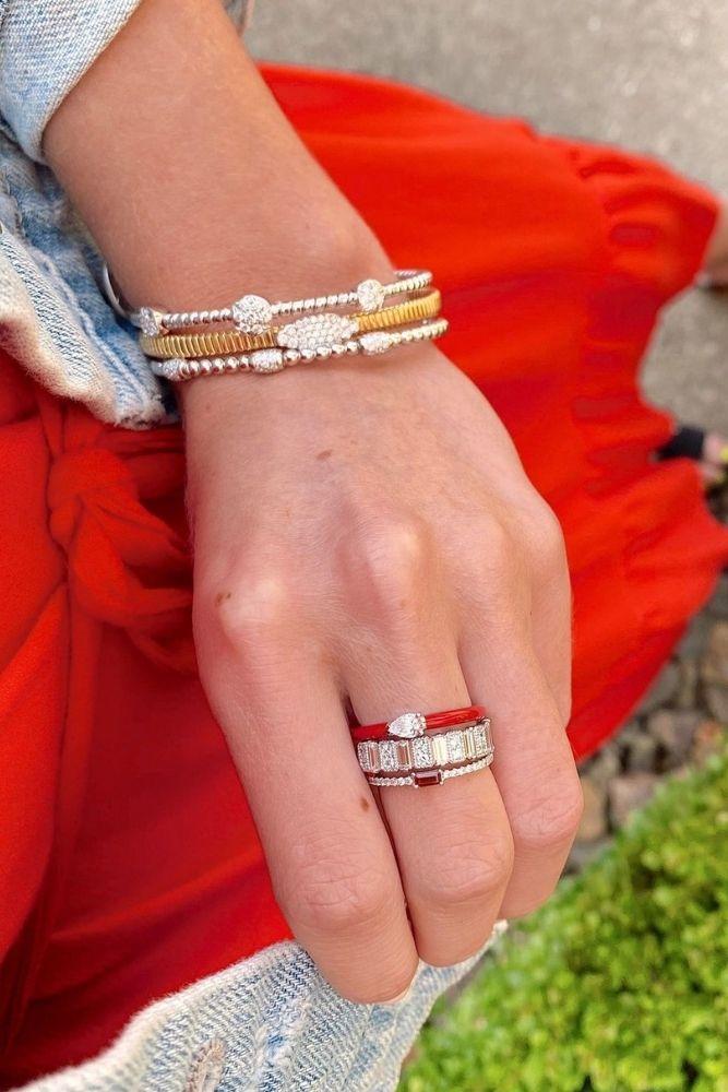 unique wedding rings diamond bands2