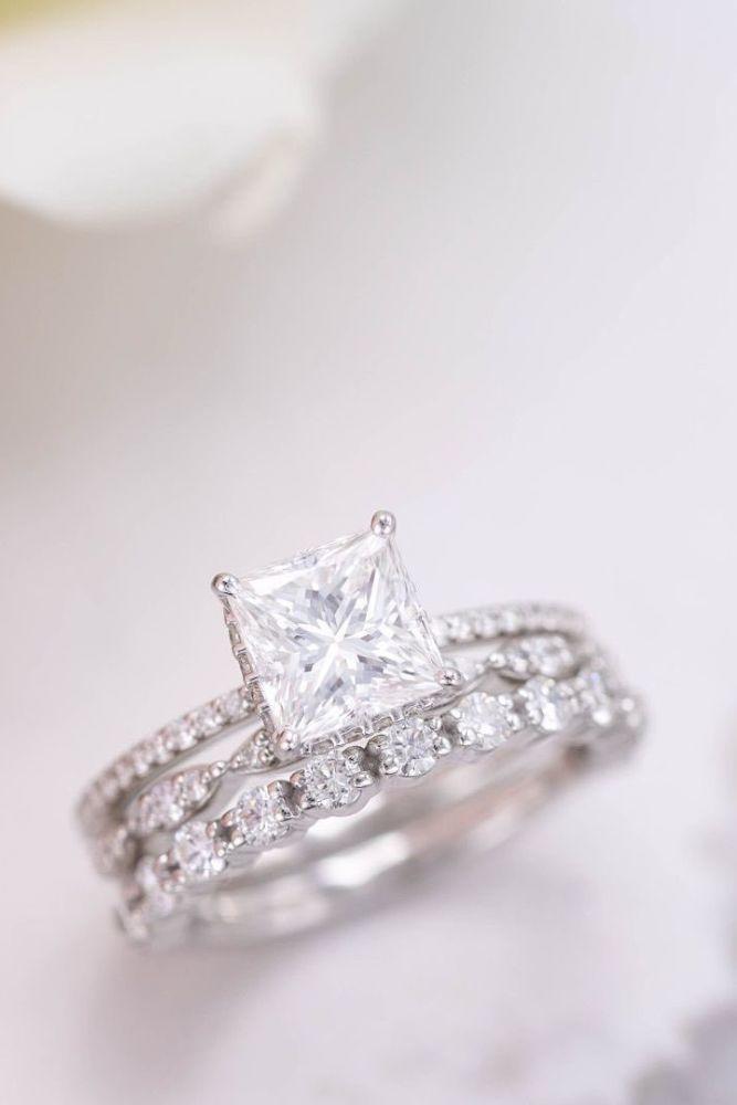 unique wedding rings unique white gold rings1
