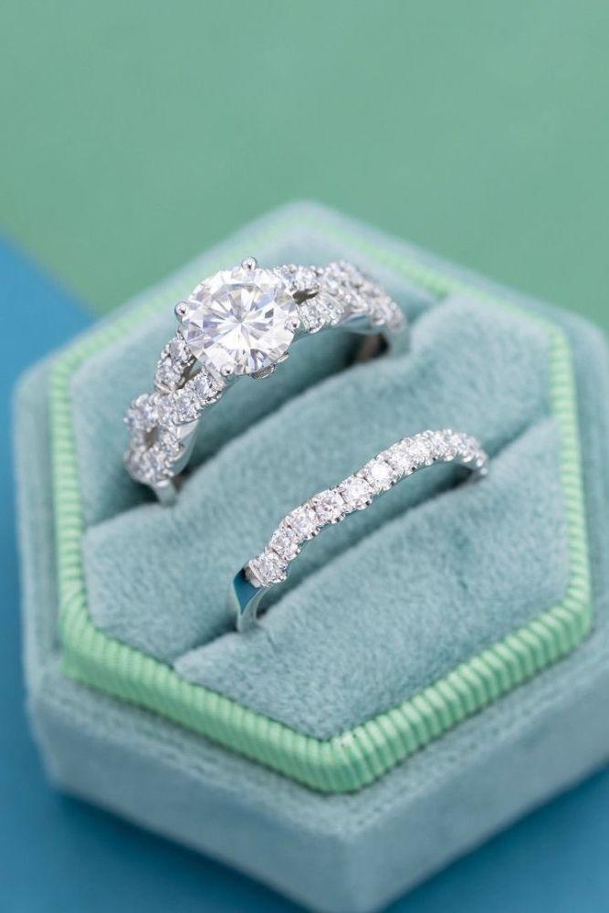 unique wedding rings unique white gold rings