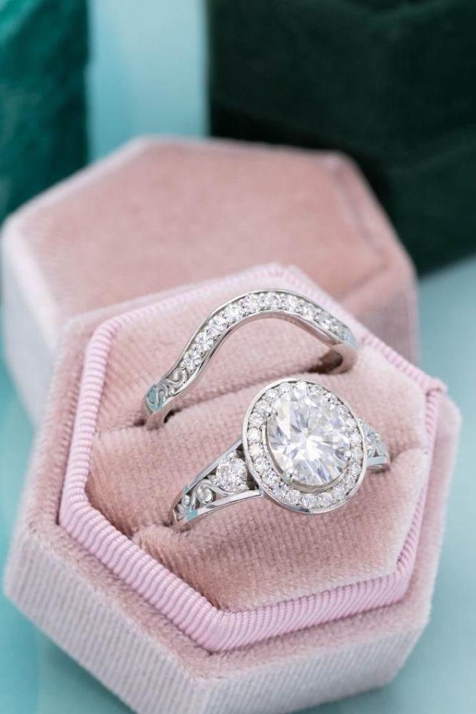 unique wedding rings unique white gold rings2