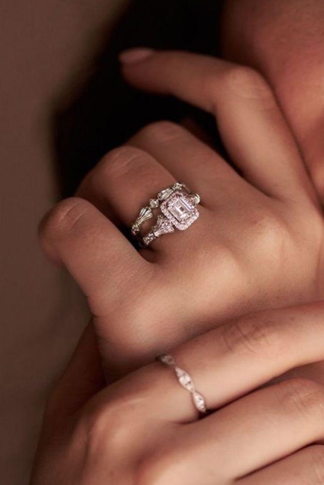 unique wedding rings unique white gold wedding rings2
